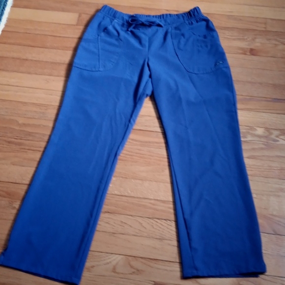 Jockey Purple Drawstring Waist Scrub Pants ■ Size Medium Petite - Picture 1 of 11